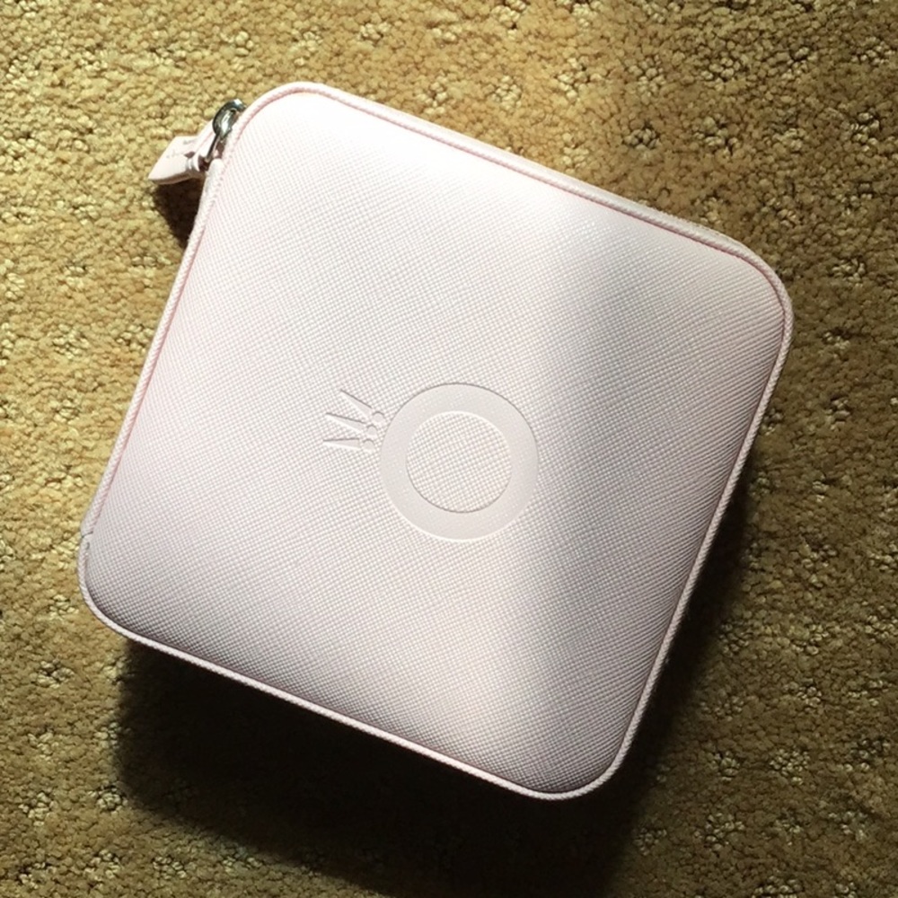 Light Pink travel jewelry box